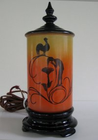 U. S. Glass #E- 4 Electric Torchiere Lamp