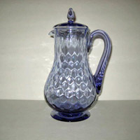 Tiffin # 9712 Diamond-Optic Jug w/ Cover