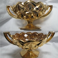 Tiffin #  308-31 Williamsburg Handled Compote