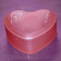 U. S. Glass # 8132 Heart Bon Bon