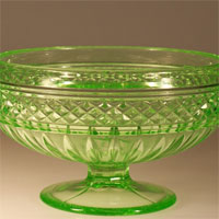 U. S. Glass # 6859 Baronial Straight Comport