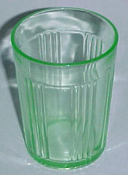 U. S. Glass #15359 Gothic Mixing Bowl  & Tumbler