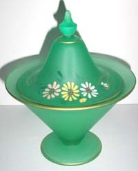 Tiffin #  179-227 Conic Candy Jar and cover