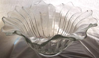 Tiffin # 5904- 4 Charleston Fluted Bowl