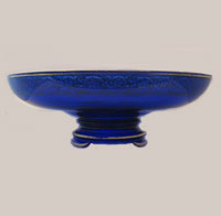 Tiffin # 8098 Footed Orange Bowl