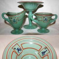 Westmoreland #1820 Items w/ Chinese-Styled Decoration