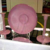 Westmoreland Satin Moire Console Set