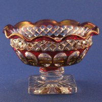 Westmoreland #1932 Wakefield / Waterford Ruffled Compote