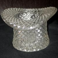 Westmoreland #  55 English Hobnail Top Hat Cigarette Jar
