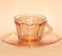 Westmoreland # 700 Modernistic Cup & Saucer
