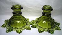 Westmoreland #1875 Ring and Petal Candleholders
