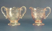 Westmoreland #1706 Creamer & Sugar