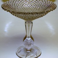 Westmoreland # 555 English Hobnail Bell Sweetmeat Ball Stem