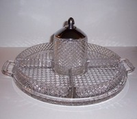 Westmoreland # 555 English Hobnail 7 Part Relish