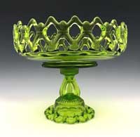Westmoreland Doric Footed Bowl
