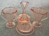 Westmoreland # 700 Modernistic Cream & Sugar Set