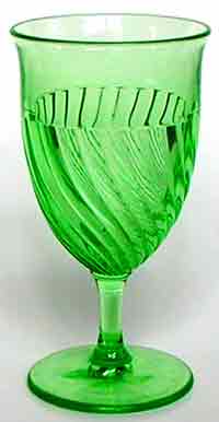 Westmoreland #1710 Spiral Stemware