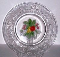 Westmoreland #1058 Della Robbia Plate w/ Stain