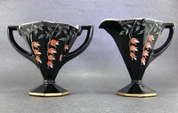 Westmoreland #1211 Octagon Creamer & Sugar