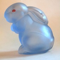 Paden City Bunny Cotton Dispenser