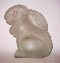 Paden City Bunny Cotton Dispenser