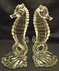 Paden City Sea Horse Bookend