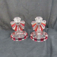 Indiana #1005 Mirrorglass Candlesticks