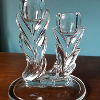 Indiana #1008 Two Light Willow Candlestick