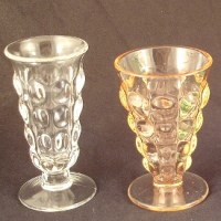 Indiana # 304 Soda Fountain Footed Parfait, Soda &Tumblers