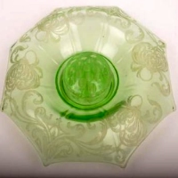 Indiana # 602 Console Bowl w/ Unknown Etch