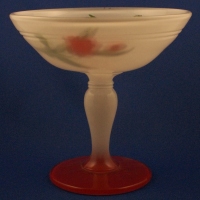 Indiana # 604 Comport w/ Tulip Decoration