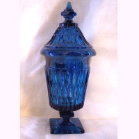 Indiana Mt. Vernon High Footed Candy w/ Cover