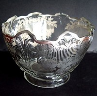 Indiana # 607 Double Fleur de Lis Cupped Bowl- Shape E