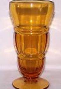 Indiana # 306 Footed Soda Glass
