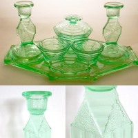 Bagley #3085 Featherstone Vanity Set