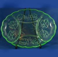 Bagley #3121/3 Alexandra Three-Part Green Relish