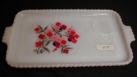 Hocking Fire-King Primrose Snack Tray