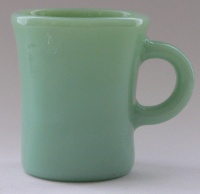 Hocking Fire-King Jade-ite Slim Mug
