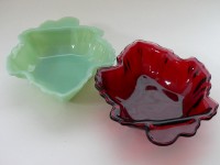 Hocking Fire-King Maple Leaf Dish