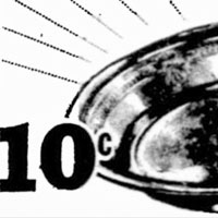 Fire-King Pie Plate Advertisement
