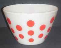 Hocking Fire-King Dots Mixing Bowl