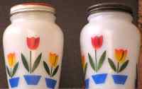Hocking Fire-King Tulip
