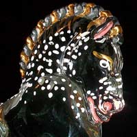 Heisey #   2 Clydesdale  w/ Charleton Decoration