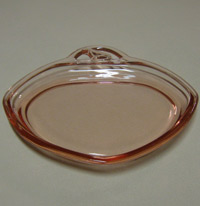 Heisey Frog Handled Dish