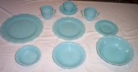 Pyrex Crown in Robin's Egg Blue