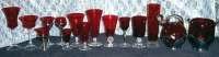 Ruby Red Barware