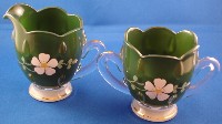 Indiana Enamel Floral Decoration