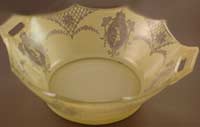 Indiana Dancer Decoration on Bowl and Plate