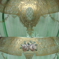 Unknown Grigg's Etch Variation on Fostoria Vase