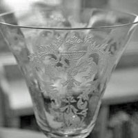 Unknown Etch on Seneca #1488 Goblet